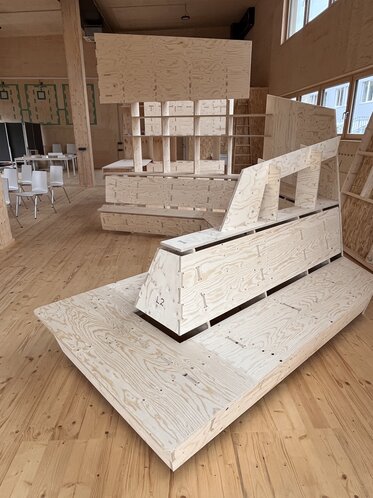 Greenbuildinglab Fertiges Pavilion Rechts