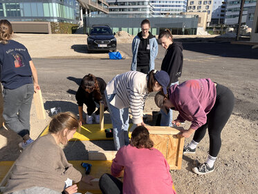 Greenbuildinglab Team building Modules for Earth Shape