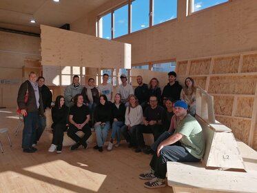 Greenbuildinglab Studenten Gruppenfoto