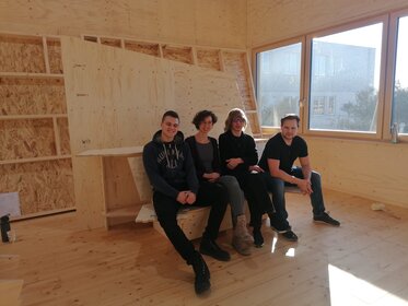 Greenbuildinglab Studenten Pause