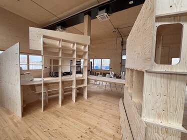 Greenbuildinglab Fertiges Pavilion Hinten