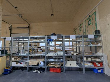 Model Building Werkstatt Lagerung 2