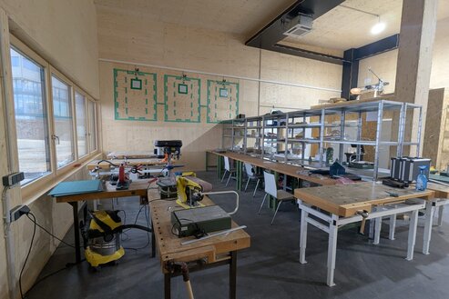 Model Building Werkstatt Die Model Building Werkstatt der FH Campus Wien