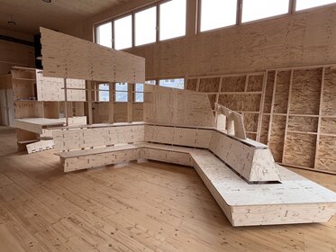 Greenbuildinglab Fertiges Pavilion Vorne 1